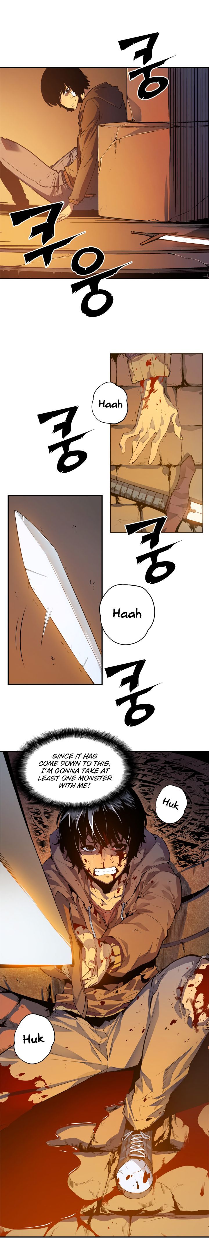 Solo Leveling Manga Chapter 10 page 9 - [D-Rank Dungeon Arc] Ep. 10