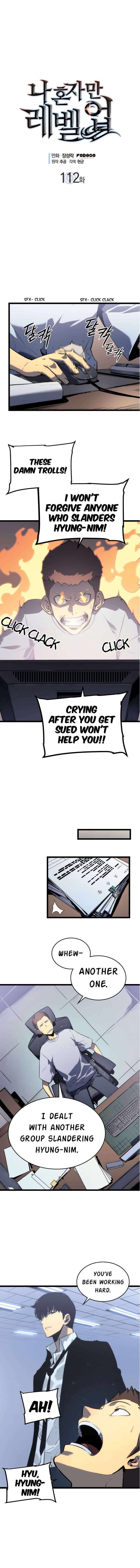 Solo Leveling Manga Chapter 112 page 1 - [Ahjin Guild Arc] Ep. 2