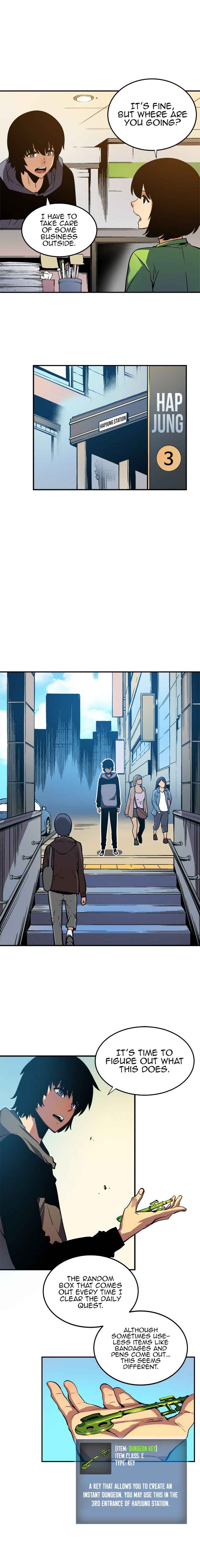 Solo Leveling Manga Chapter 12 page 10 - [Reawakening Arc] Ep. 2