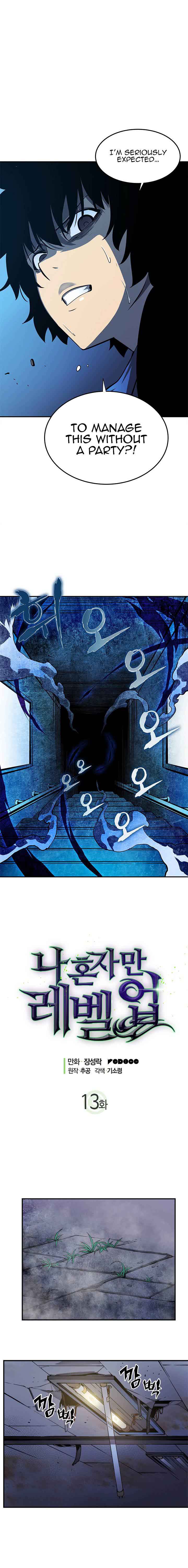 Solo Leveling Manga Chapter 13 page 1 - [Instant Dungeon Arc] Ep. 1