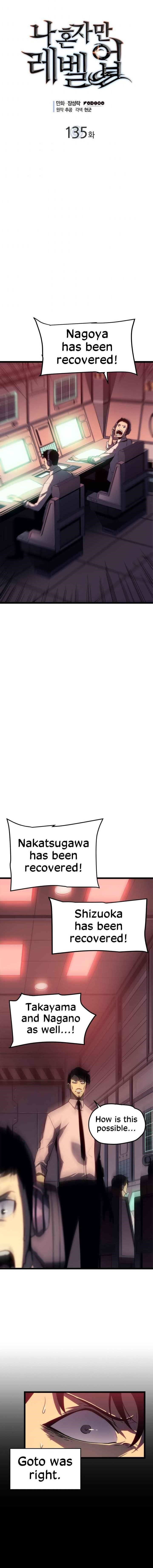 Solo Leveling Manga Chapter 135 page 1 - [Japan Crisis Arc] Ep. 4