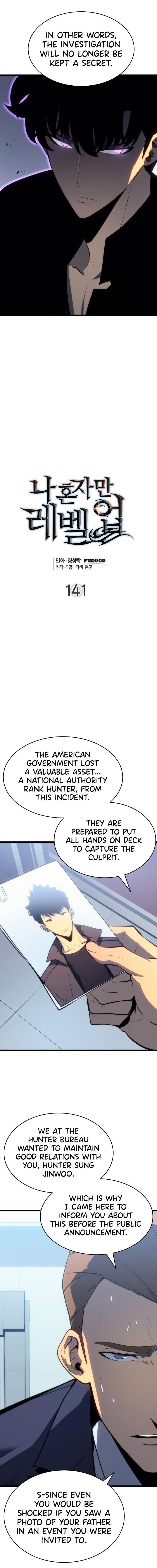 Solo Leveling Manga Chapter 141 page 1 - [International Guild Conference Arc] Ep. 2