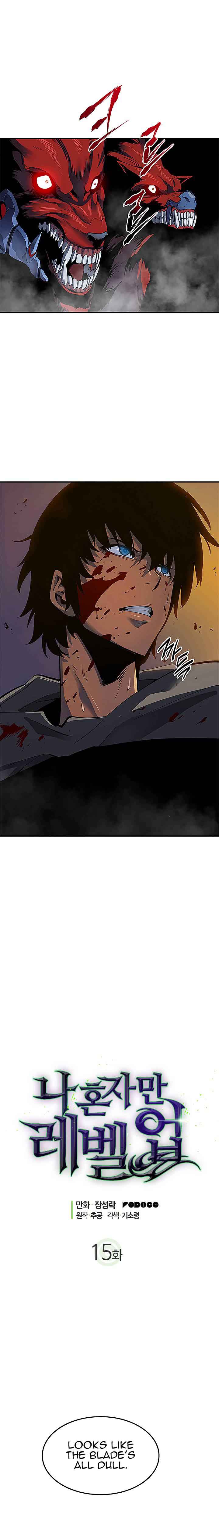 Solo Leveling Manga Chapter 15 page 1 - [Instant Dungeon Arc] Ep. 3