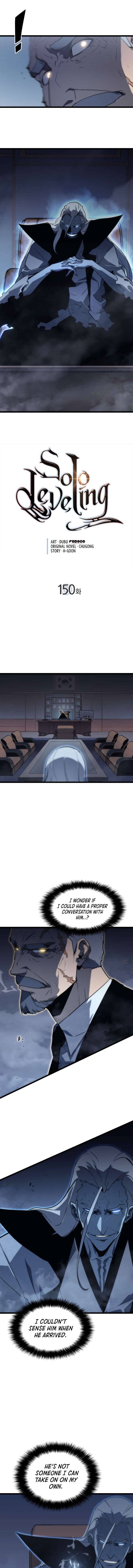 Solo Leveling Manga Chapter 150 page 1 - [Monarchs War Arc] Ep. 1