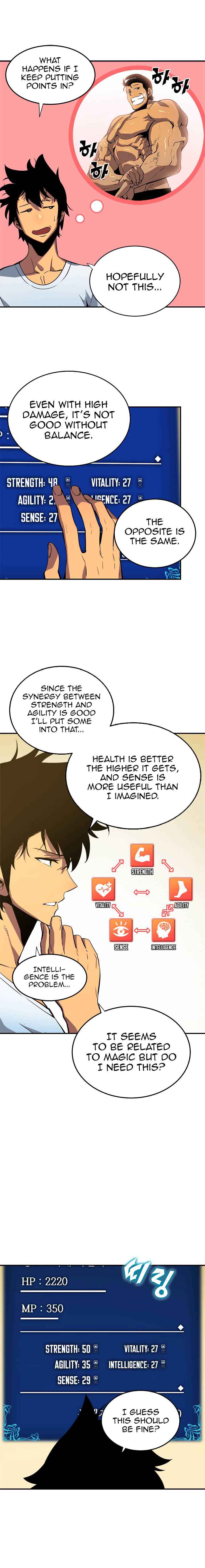 Solo Leveling Manga Chapter 18 page 7 - [Dungeon & Lizards Arc] Ep. 1