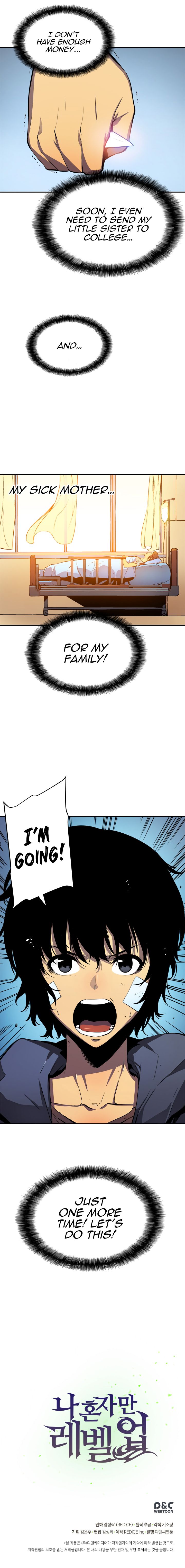 Solo Leveling Manga Chapter 2 page 11 - [D-Rank Dungeon Arc] Ep. 2