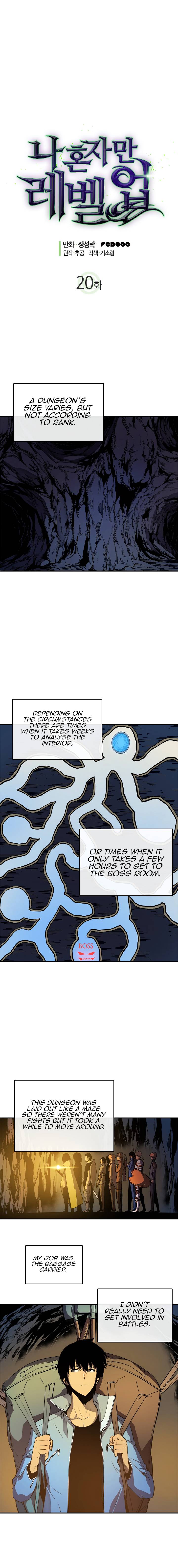 Solo Leveling Manga Chapter 20 page 2 - [Dungeon & Lizards Arc] Ep. 3