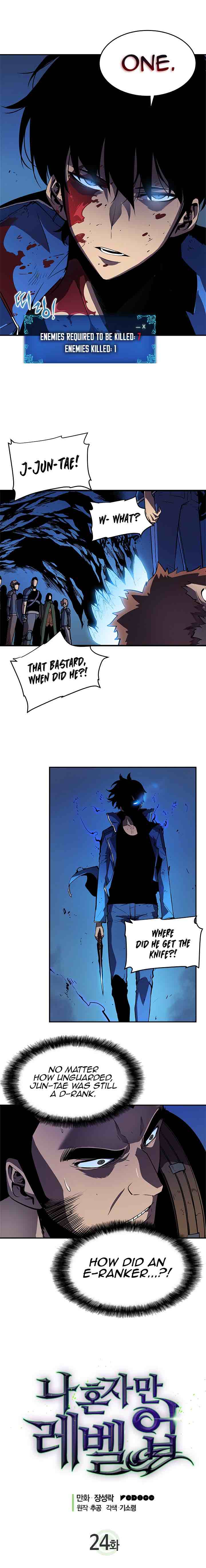 Solo Leveling Manga Chapter 24 page 1 - [Dungeon & Lizards Arc] Ep. 7