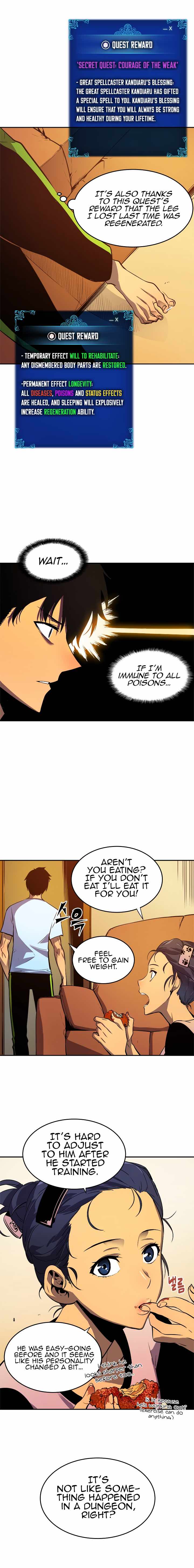 Solo Leveling Manga Chapter 25 page 6 - [Dungeon & Prisoners Arc] Ep. 1