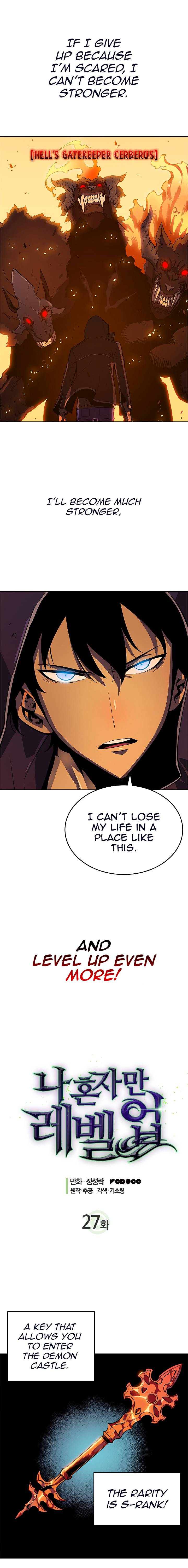 Solo Leveling Manga Chapter 27 page 1 - [Dungeon & Prisoners Arc] Ep. 3