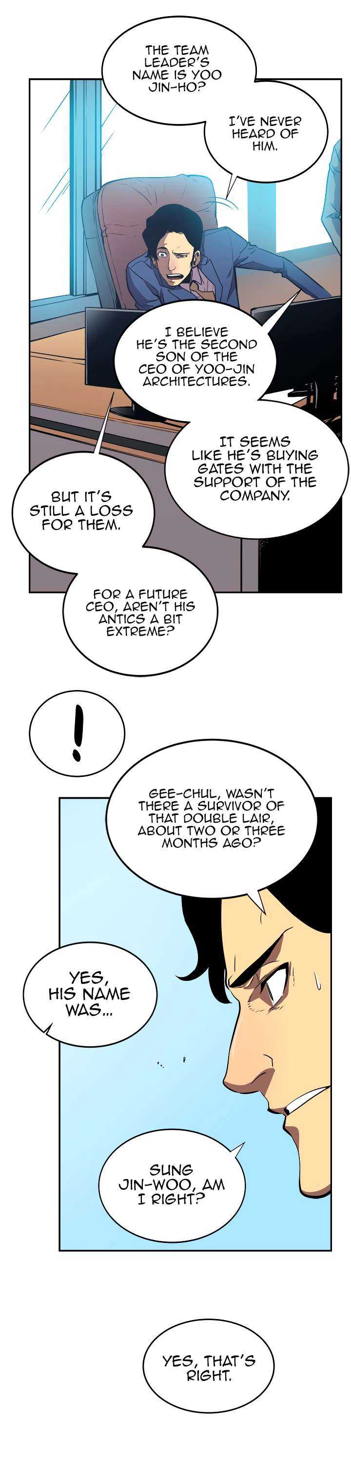 Solo Leveling Manga Chapter 35 page 18 - [Yoo Jinho Raid Party Arc] Ep. 1