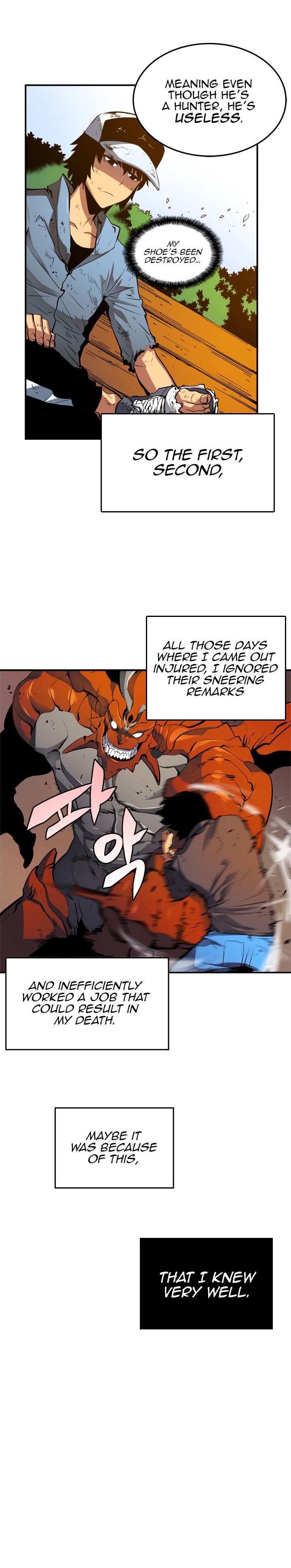 Solo Leveling Manga Chapter 4 page 6 - [D-Rank Dungeon Arc] Ep. 4