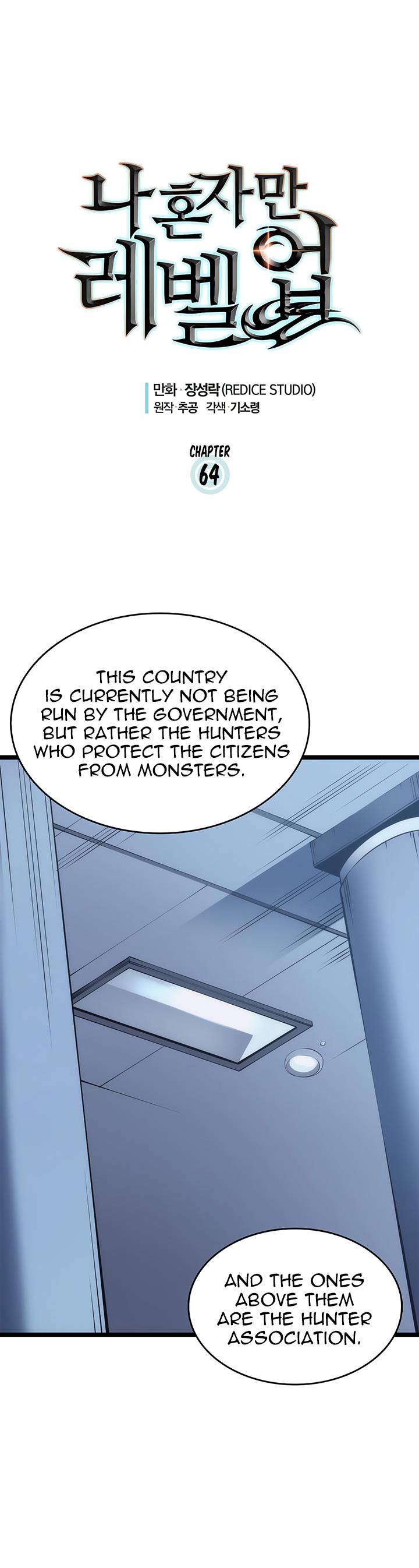 Solo Leveling Manga Chapter 64 page 1 - [Retesting Rank Arc] Ep. 4