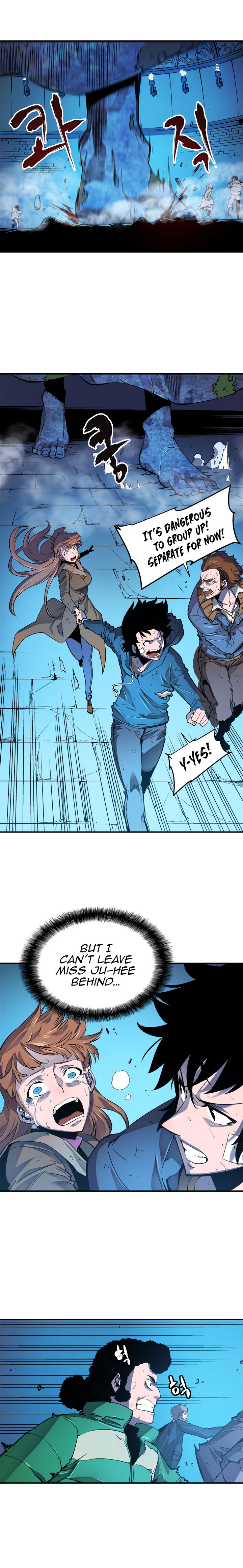 Solo Leveling Manga Chapter 7 page 4 - [D-Rank Dungeon Arc] Ep. 7